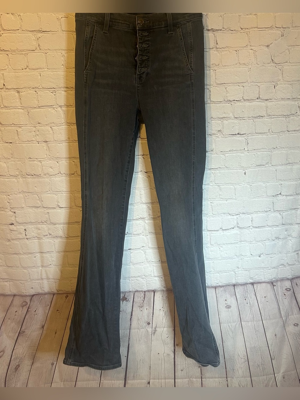 Veronica Beard Beverly skinny flares, 27